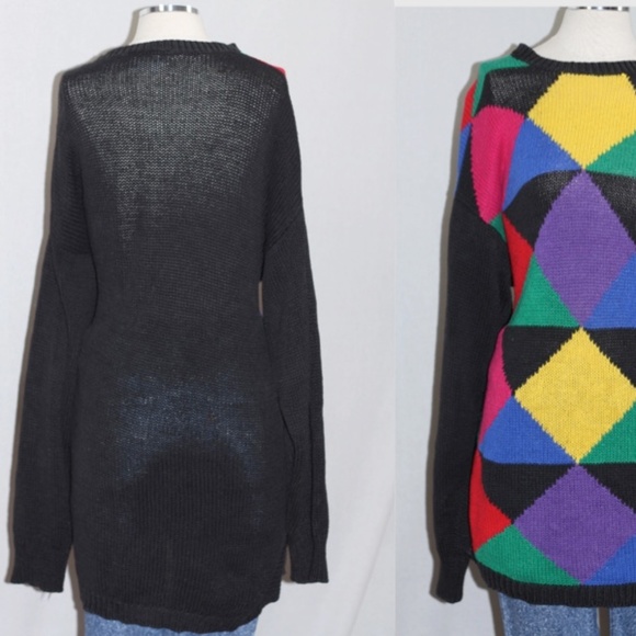 B.E Multi-Color Sweater - Picture 4 of 14